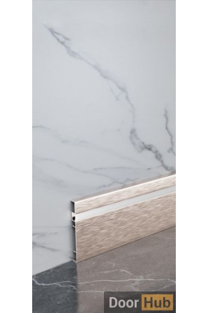 8cm Clip-On Light Strip Skirting | LED Baseboard for Developers in UAE